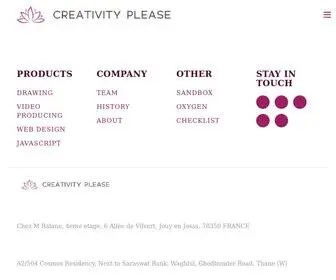 Creativityplease.com(Creativity Please) Screenshot