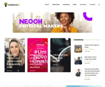 Creativosbr.com.br(Conteúdo Diário Sobre Marketing e Comunicação) Screenshot