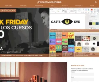 Creativosonline.org(Recursos para Diseñadores Gráficos y Web) Screenshot
