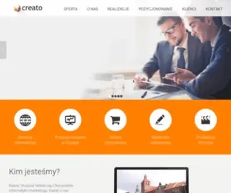 Creato.pl(Strony internetowe) Screenshot