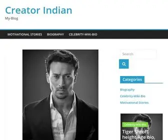 Creatorindian.com(My-Blog) Screenshot