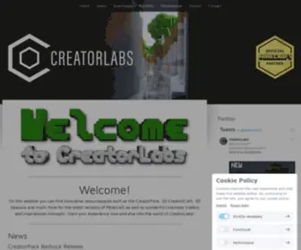 Creatorlabs.org(Home) Screenshot