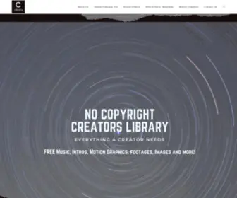 Creatorlibrarynocopyright.com(My WordPress Blog) Screenshot