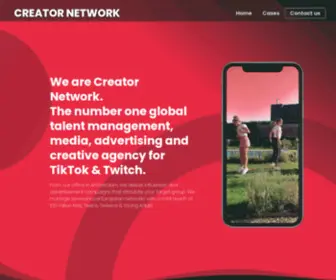 Creatornetwork.eu(Creatornetwork) Screenshot