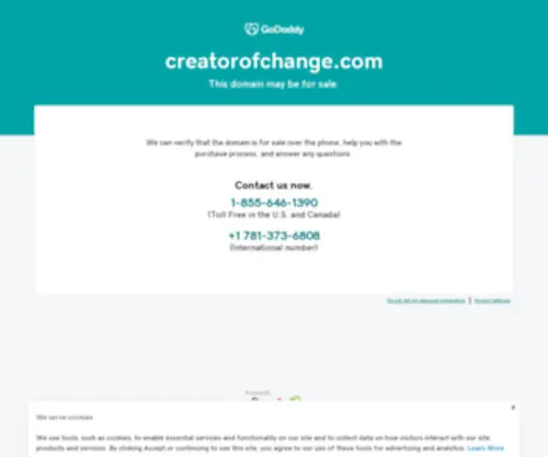 Creatorofchange.com(Creatorofchange) Screenshot