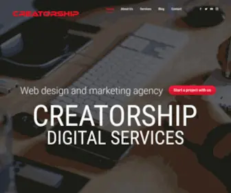 Creatorship.in(WordPress Development and Digital Marketing company in Chennai) Screenshot