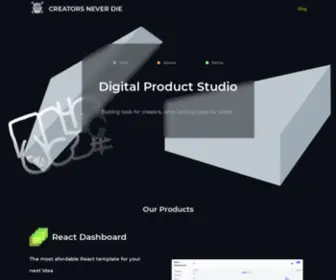 Creatorsneverdie.com(Creatorsneverdie) Screenshot
