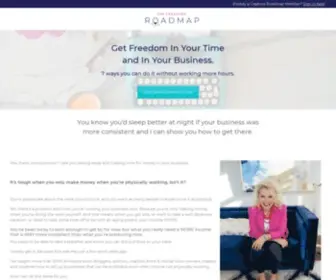 Creatorsroadmap.com(Find Freedom In Your Time and Your Business) Screenshot