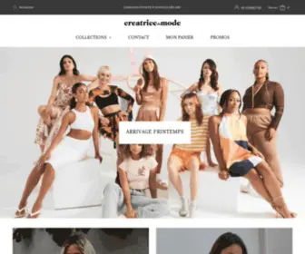 Creatricedemode.com(Creatrice de Mode) Screenshot