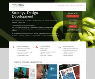 Creatrix.ca(Creatrix Design Group) Screenshot