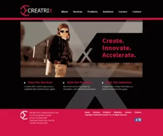 Creatrixinc.com(Creatrix) Screenshot