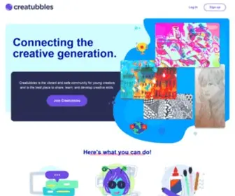 Creatubbles.com(Creatubbles) Screenshot