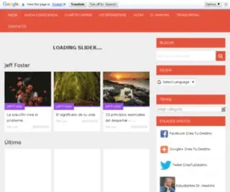 Creatudestino.es(Crea tu Destino) Screenshot
