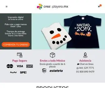 Creatuplayera.mx(Compra en línea) Screenshot