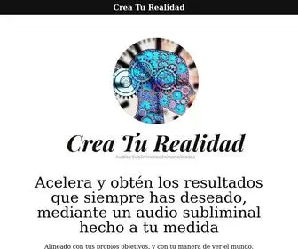 Creaturealidad.life(Audios Subliminales Personalizados) Screenshot