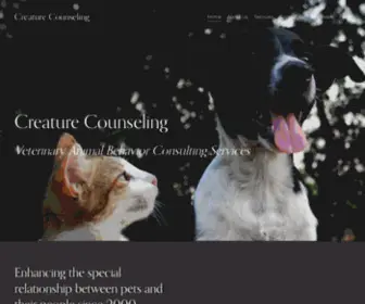 Creaturecounseling.com(Creature Counseling) Screenshot