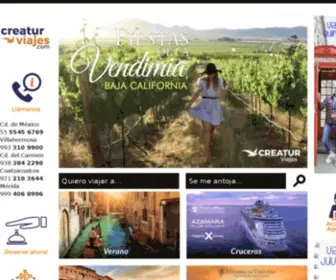 Creaturviajes.com(Creaturviajes) Screenshot