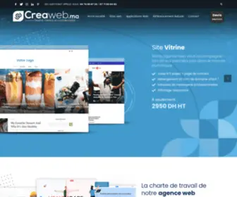 Creaweb.ma(Agence) Screenshot