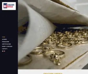 Creazionilorenza.it(Accessori in metallo) Screenshot