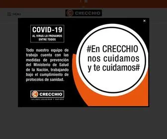 Crecchio.com.ar(Tarugos y Precintos) Screenshot