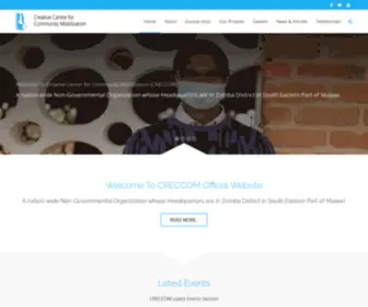 Creccommw.org(Effecting Change Through Community Involvement) Screenshot