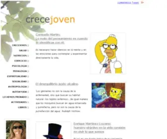 Crecejoven.com(Portada Crecejoven) Screenshot
