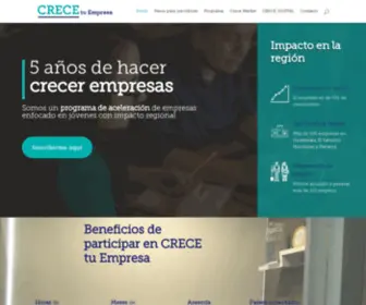 Crecetuempresa.org(Crecetuempresa) Screenshot