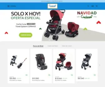 Creciendo.com(Creciendo Mega Baby Store) Screenshot