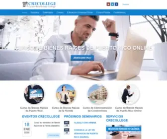 Crecollege.com(Career Real Estate College) Screenshot