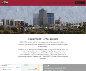 Crecorental.com(CRECO Rental) Screenshot