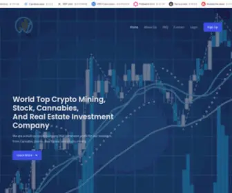 Crecstocks.com(Mining Platform) Screenshot