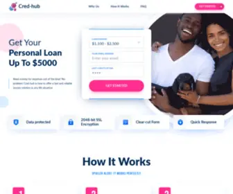 Cred-HUB.com(Get Your Personal Loan Up To $5000) Screenshot