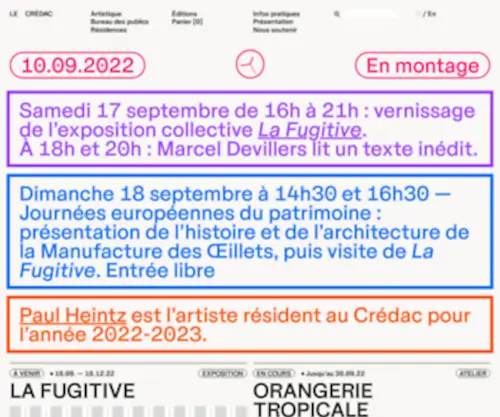 Credac.fr(Credac) Screenshot