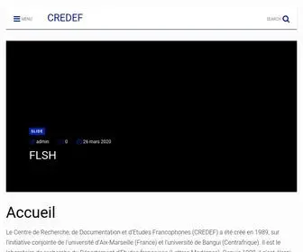 Credef-UB.org(Accueil) Screenshot