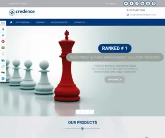 Credenceanalytics.com(CREDENCE ANALYTICS) Screenshot