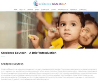 Credenceedutech.com(Credence Edutech) Screenshot