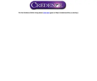 Credenceonline.co.uk(We are under maintenance) Screenshot