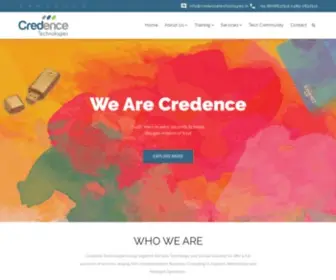 Credencetechnologies.in(Credence Technologies) Screenshot