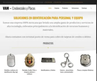 Credencialesyplacas.com(Credencialesyplacas) Screenshot