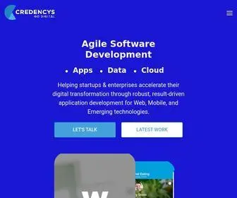 Credencys.com(Product Information Management (PIM) Solutions Company) Screenshot