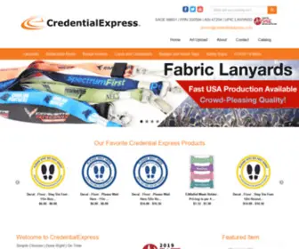 Credentialexpress.com(Choose the supplier) Screenshot