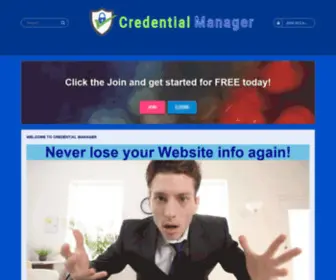 Credentialmanager.co(Credentialmanager) Screenshot