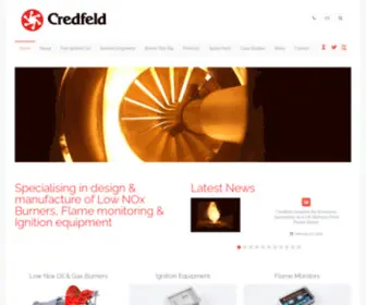 Credfeld.uk.com(Ignition equipment Credfeld Ltd) Screenshot