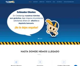 Crediamigo.com.mx(Pensionados) Screenshot