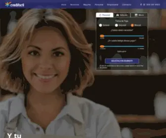 Credifacil.com.do(Inicio) Screenshot