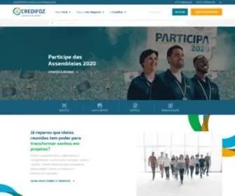 Credifoz.coop.br(Cooperativa de Cr) Screenshot