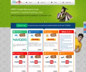 Credilaonestop.com(Credila One Stop) Screenshot