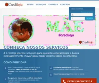 Crediloja.com.br(Crediloja) Screenshot