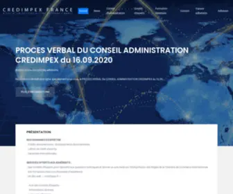 Credimpex.org(Credimpex France) Screenshot