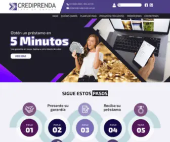 Crediprenda.com.pe(Casa de empe) Screenshot